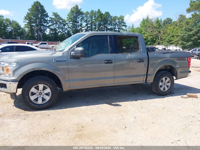 2019 Ford F-150 Xlt VIN: 1FTEW1E42KKD58245 Lot: 39705220