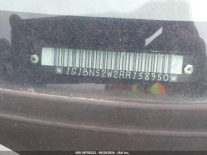 1994 Chevrolet Caprice Classic Ls VIN: 1G1BN52W2RR158950 Lot: 39705223