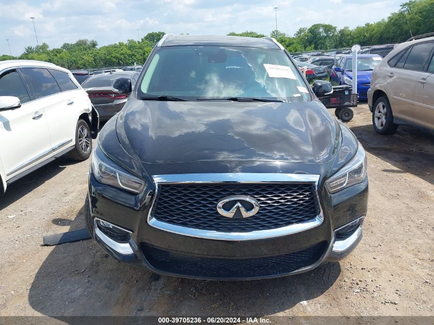 2019 Infiniti Qx60 Luxe VIN: 5N1DL0MN5KC521551 Lot: 39705236