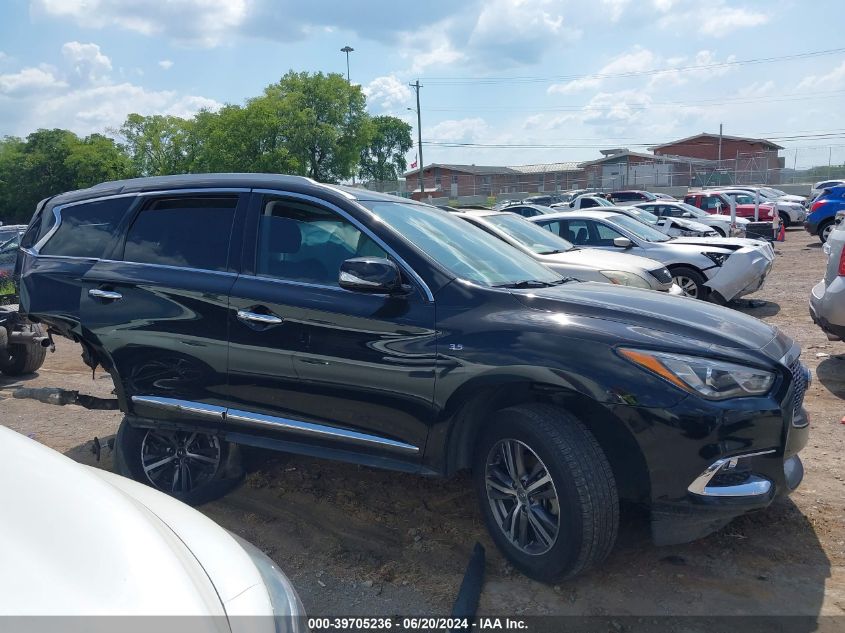 2019 Infiniti Qx60 Luxe VIN: 5N1DL0MN5KC521551 Lot: 39705236