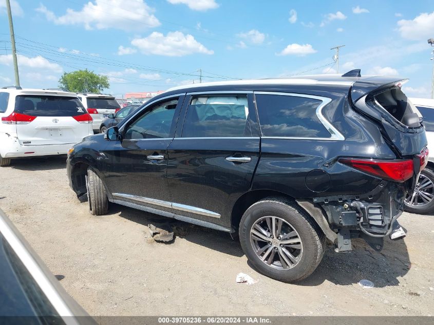 2019 Infiniti Qx60 Luxe VIN: 5N1DL0MN5KC521551 Lot: 39705236