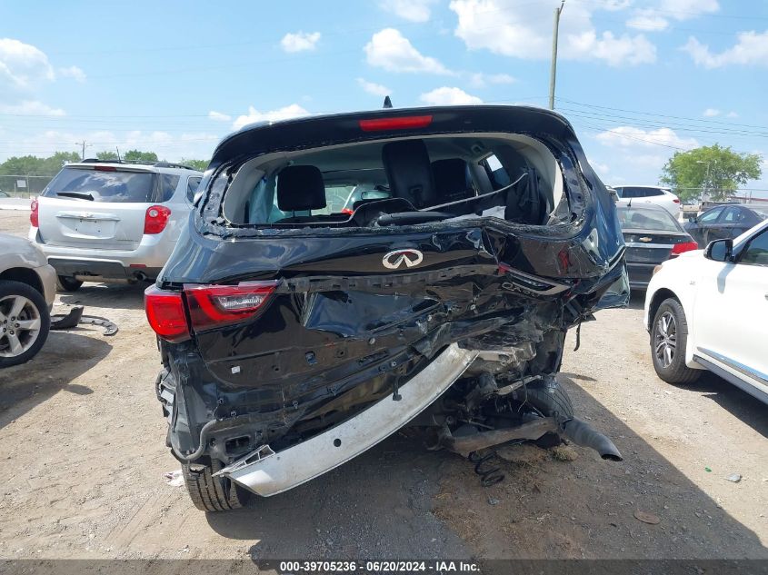 2019 Infiniti Qx60 Luxe VIN: 5N1DL0MN5KC521551 Lot: 39705236