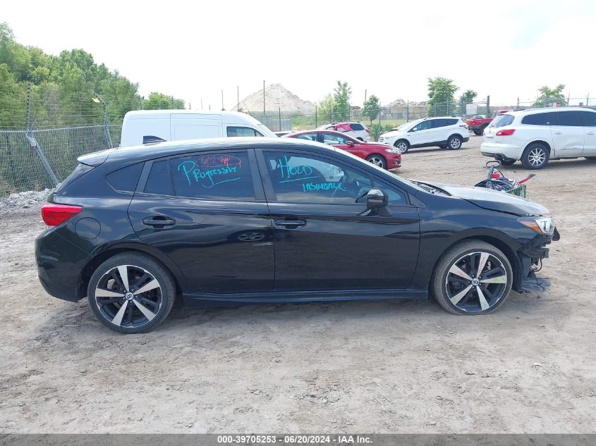 2018 Subaru Impreza Sport VIN: 4S3GTAK67J3746023 Lot: 39705253