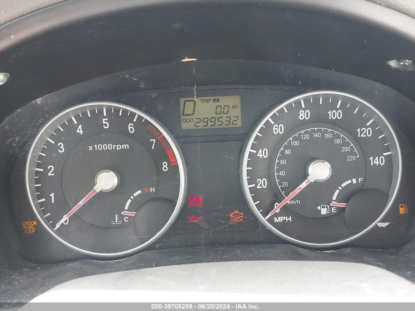 2007 Hyundai Accent Gls VIN: KMHCN46C17U138037 Lot: 39705259