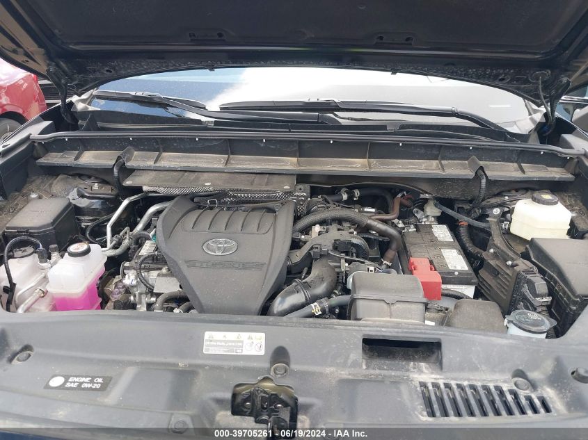 2024 Toyota Highlander Le VIN: 5TDKDRBH2RS533949 Lot: 39705261