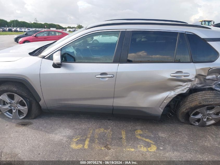 2022 Toyota Rav4 Xle VIN: 2T3W1RFV0NC174282 Lot: 39705276