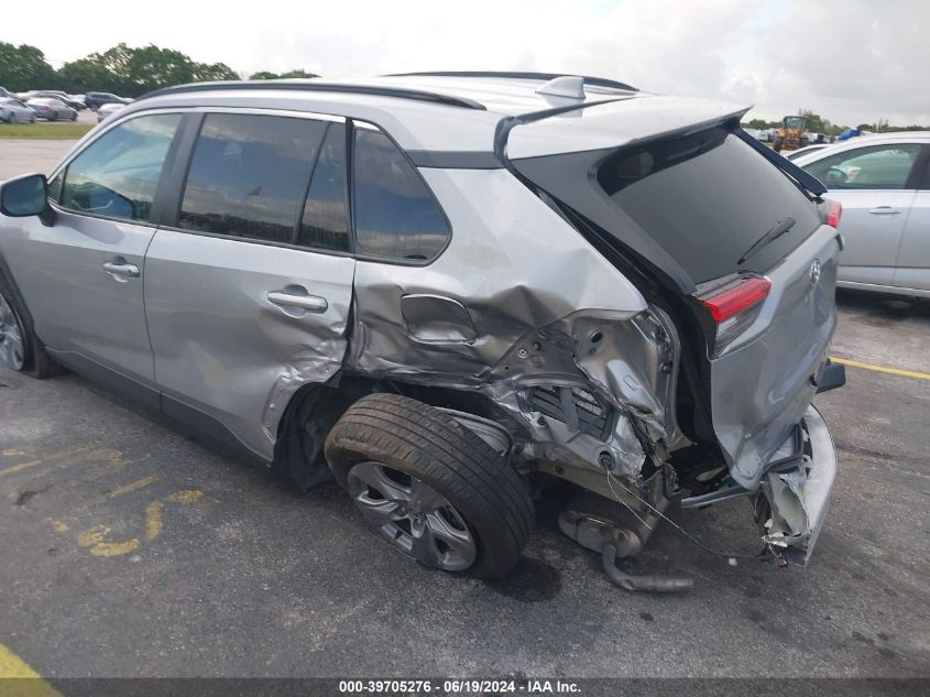 2022 Toyota Rav4 Xle VIN: 2T3W1RFV0NC174282 Lot: 39705276