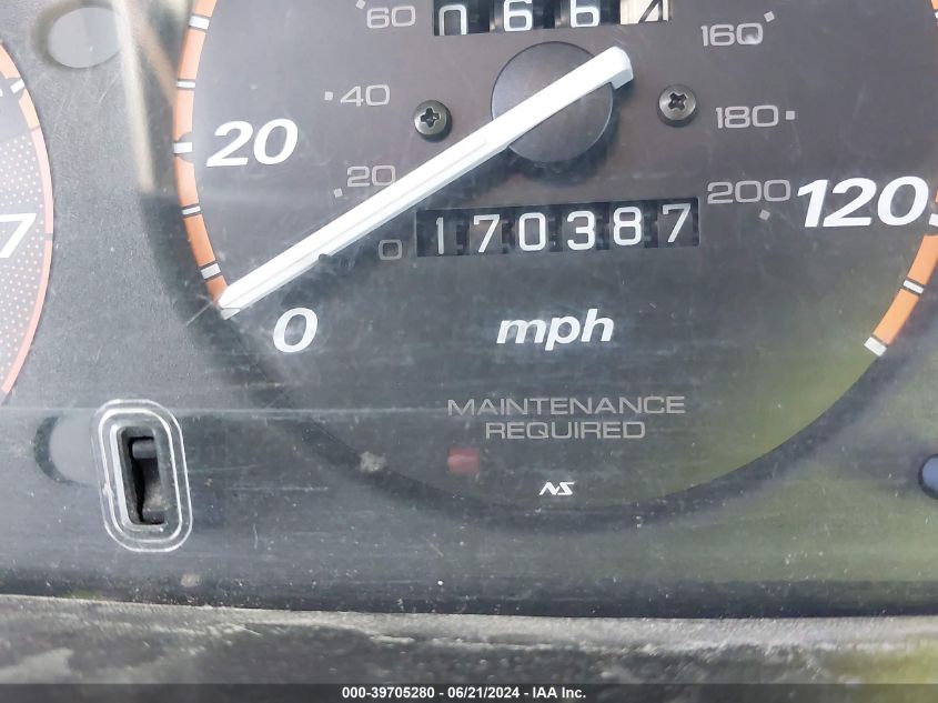 1998 Honda Cr-V Ex VIN: JHLRD1863WC090507 Lot: 39705280