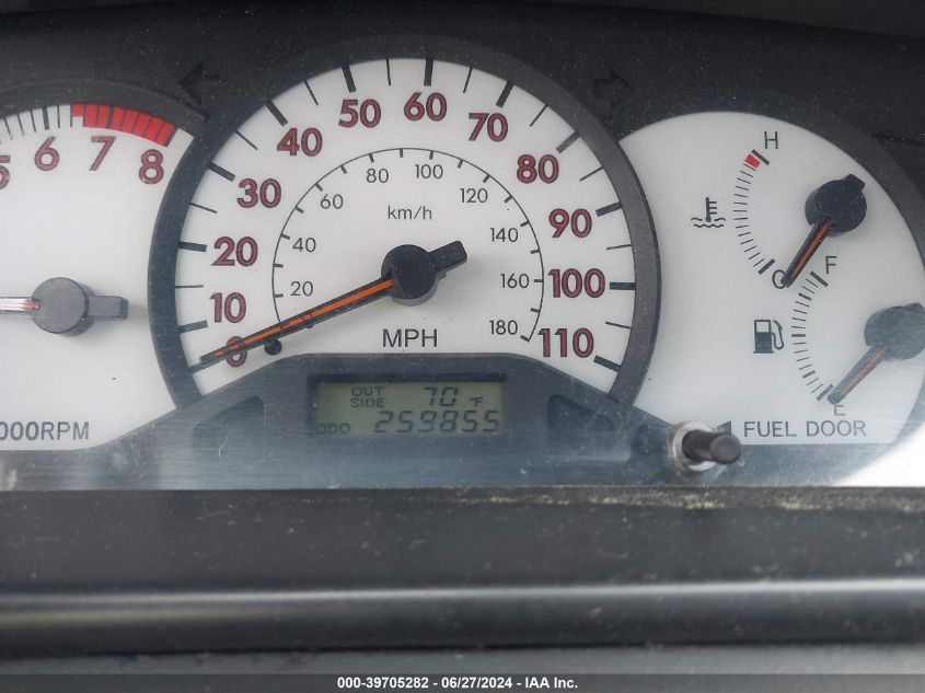 2004 Toyota Corolla S VIN: 2T1BR32E94C235551 Lot: 39705282