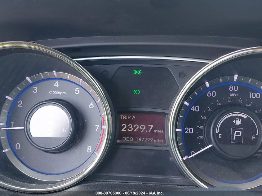 2013 Hyundai Sonata Gls VIN: 5NPEB4AC3DH515700 Lot: 39705306