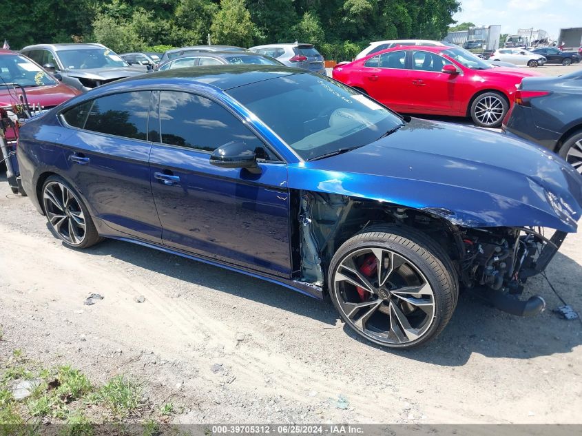 2023 Audi S5 Sportback Premium Plus Tfsi Quattro Tiptronic VIN: WAUC4CF54PA010960 Lot: 39705312