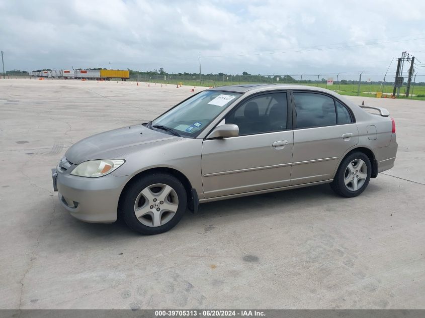 2004 Honda Civic Ex VIN: 2HGES26884H609901 Lot: 39705313