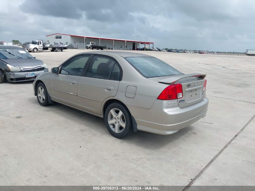 2004 Honda Civic Ex VIN: 2HGES26884H609901 Lot: 39705313