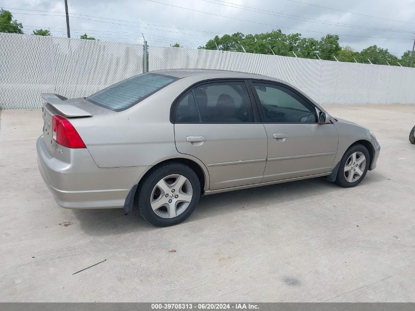 2004 Honda Civic Ex VIN: 2HGES26884H609901 Lot: 39705313