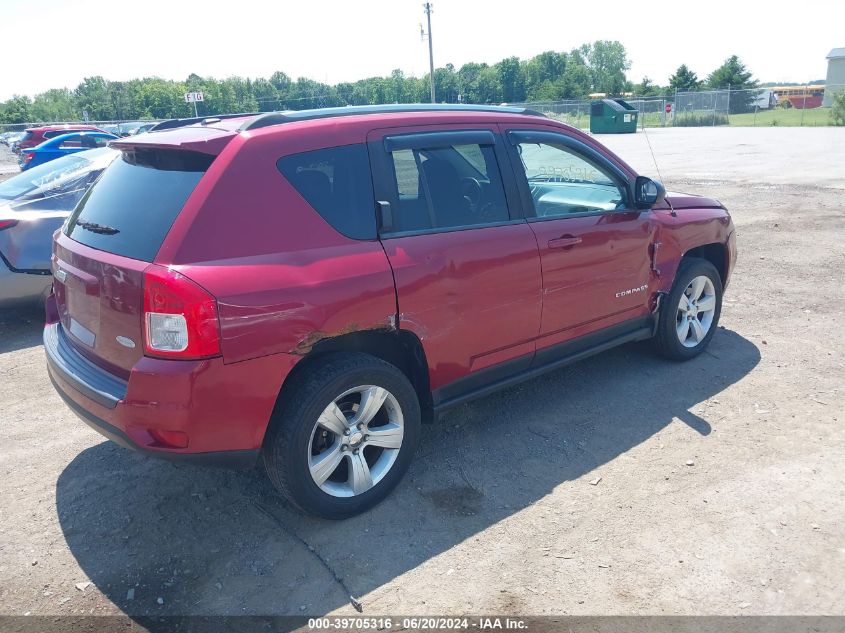 1C4NJDEB6CD524495 2012 Jeep Compass Latitude