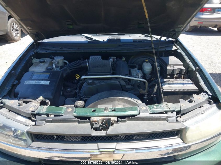 2003 Chevrolet Trailblazer Lt VIN: 1GNDT13S032226289 Lot: 39705322