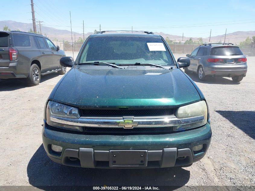 2003 Chevrolet Trailblazer Lt VIN: 1GNDT13S032226289 Lot: 39705322