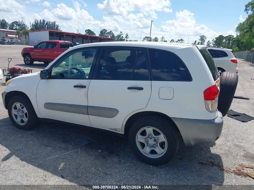 2002 Toyota Rav4 VIN: JTEGH20V120078655 Lot: 39705324