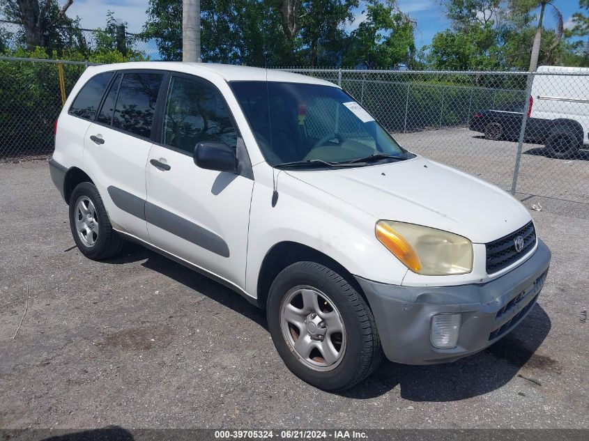 2002 Toyota Rav4 VIN: JTEGH20V120078655 Lot: 39705324