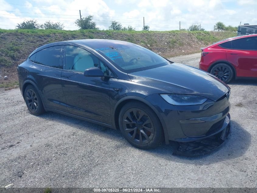 7SAXCBE53RF445338 2024 TESLA MODEL X - Image 1