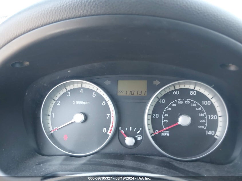 2009 Hyundai Accent Gls VIN: KMHCN46C79U282761 Lot: 39705327