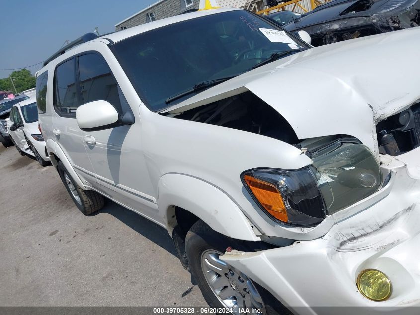 2006 Toyota Sequoia Limited VIN: 5TDBT48A36S269264 Lot: 39705328