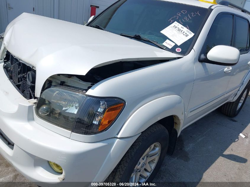 2006 Toyota Sequoia Limited VIN: 5TDBT48A36S269264 Lot: 39705328