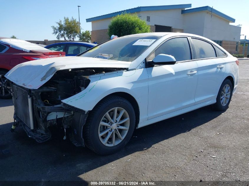 2019 Hyundai Sonata Se VIN: 5NPE24AF1KH769557 Lot: 39705332