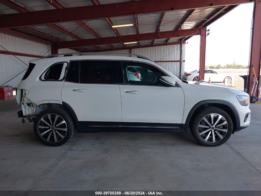 2022 Mercedes-Benz Glb 250 VIN: W1N4M4GB2NW260451 Lot: 39705359