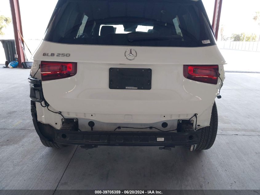 2022 Mercedes-Benz Glb 250 VIN: W1N4M4GB2NW260451 Lot: 39705359