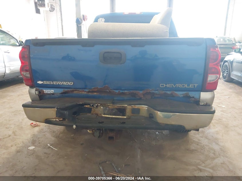 2003 Chevrolet Silverado 1500 Ls VIN: 2GCEK19TX31232889 Lot: 39705366