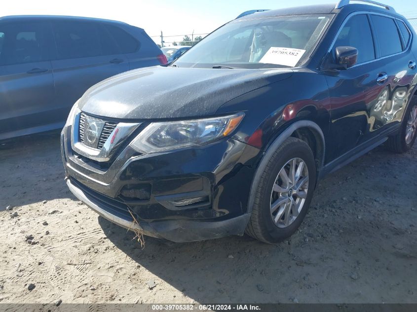 2017 Nissan Rogue Sv VIN: KNMAT2MT1HP618913 Lot: 39705382