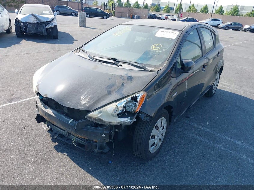 2012 Toyota Prius C Two VIN: JTDKDTB34C1526653 Lot: 39705386