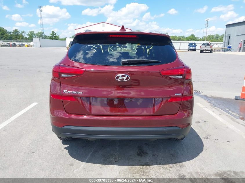 2019 Hyundai Tucson Value VIN: KM8J3CA41KU056194 Lot: 39705398