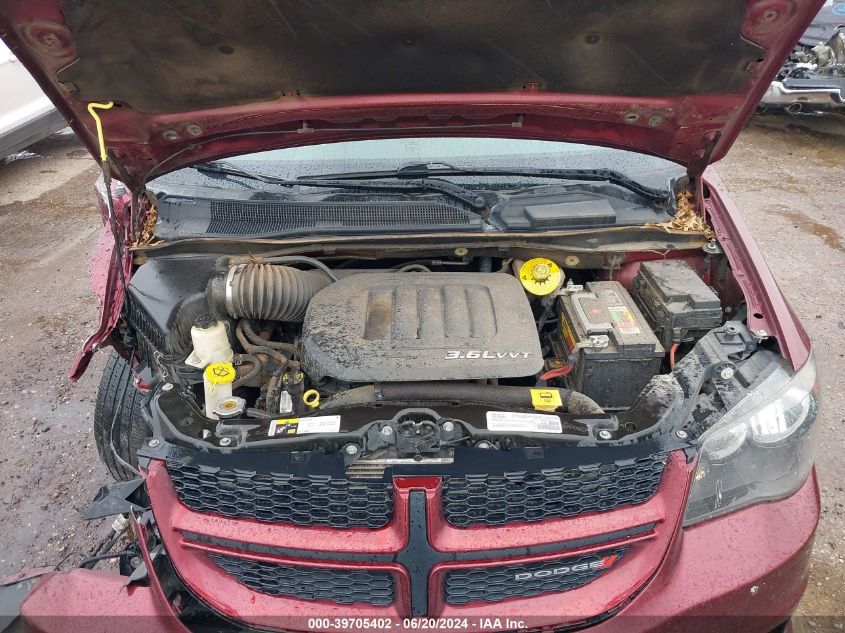 2017 Dodge Grand Caravan Gt VIN: 2C4RDGEG6HR731981 Lot: 39705402