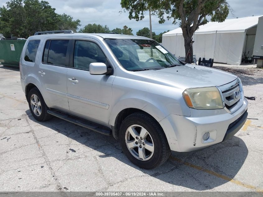 2011 Honda Pilot Ex VIN: 5FNYF4H48BB094133 Lot: 39705407