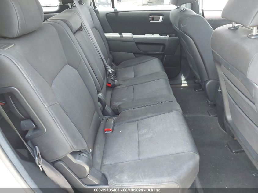 2011 Honda Pilot Ex VIN: 5FNYF4H48BB094133 Lot: 39705407