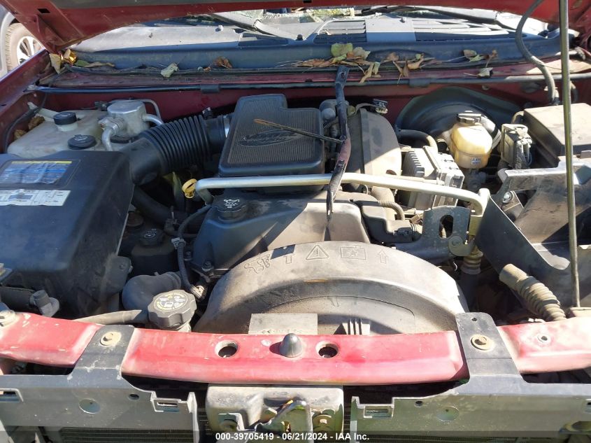 2003 Chevrolet Trailblazer Ext VIN: 1GNES16S736235826 Lot: 39705419