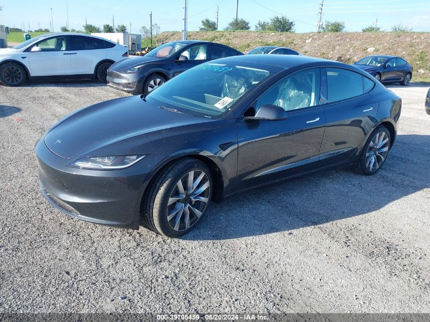 5YJ3E1EA7RF752668 2024 TESLA MODEL 3 - Image 2