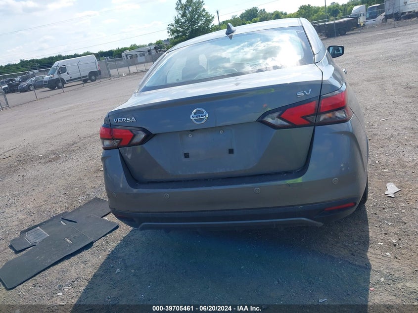 2021 Nissan Versa Sv Xtronic Cvt VIN: 3N1CN8EV7ML841391 Lot: 39705461