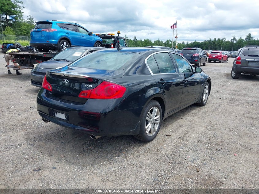 2015 Infiniti Q40 VIN: JN1CV6AR9FM650027 Lot: 39705465