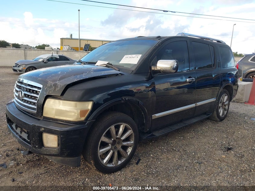 2010 Infiniti Qx56 VIN: 5N3ZA0NF9AN908858 Lot: 39705473