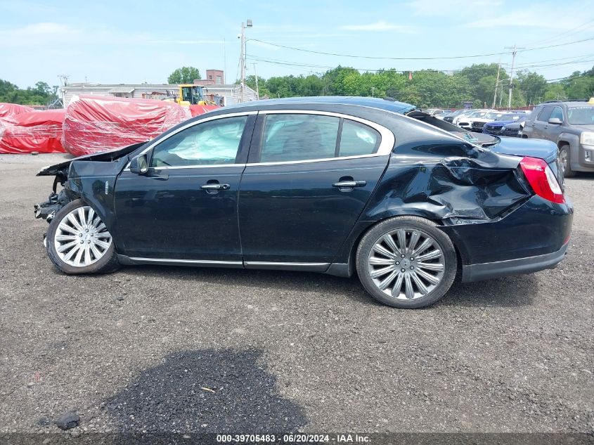 2014 Lincoln Mks VIN: 1LNHL9EK1EG602036 Lot: 39705483