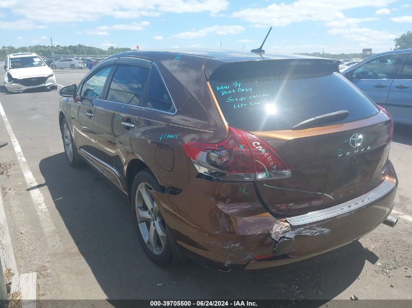 2014 Toyota Venza Xle V6 VIN: 4T3ZK3BB3EU065557 Lot: 39705500