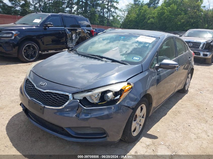 2016 Kia Forte Lx VIN: KNAFX4A64G5542132 Lot: 39705505