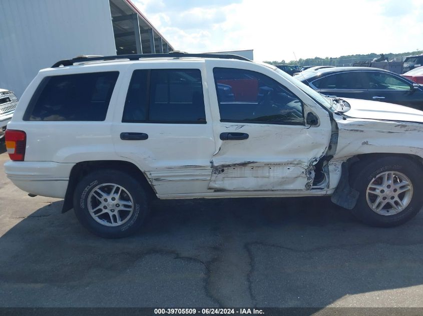 2004 Jeep Grand Cherokee Laredo VIN: 1J4GX48S34C309452 Lot: 39705509