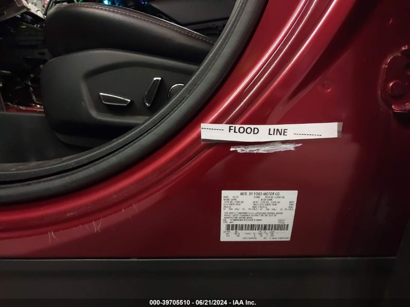 2017 Ford Explorer Sport VIN: 1FM5K8GT8HGE31666 Lot: 39705510