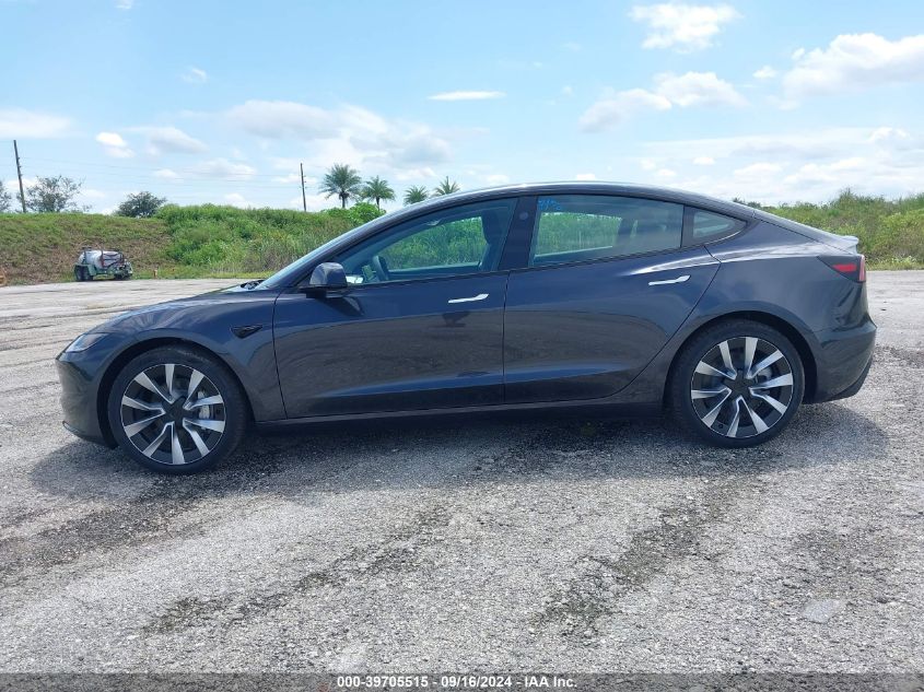 5YJ3E1EAXRF752566 2024 Tesla Model 3 Rear-Wheel Drive