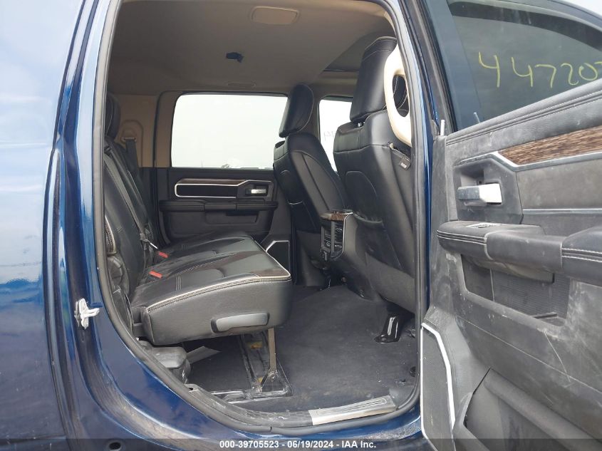 2021 Ram 2500 Laramie 4X4 6'4 Box VIN: 3C6UR5NL3MG609843 Lot: 39705523