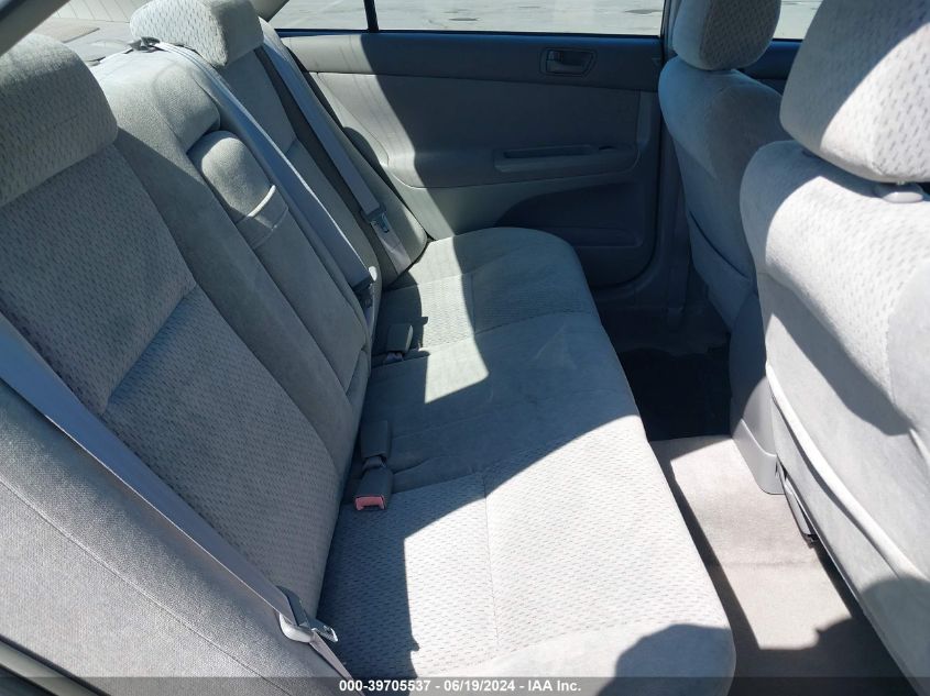 2003 Toyota Camry Le VIN: JTDBE32K030169384 Lot: 39705537